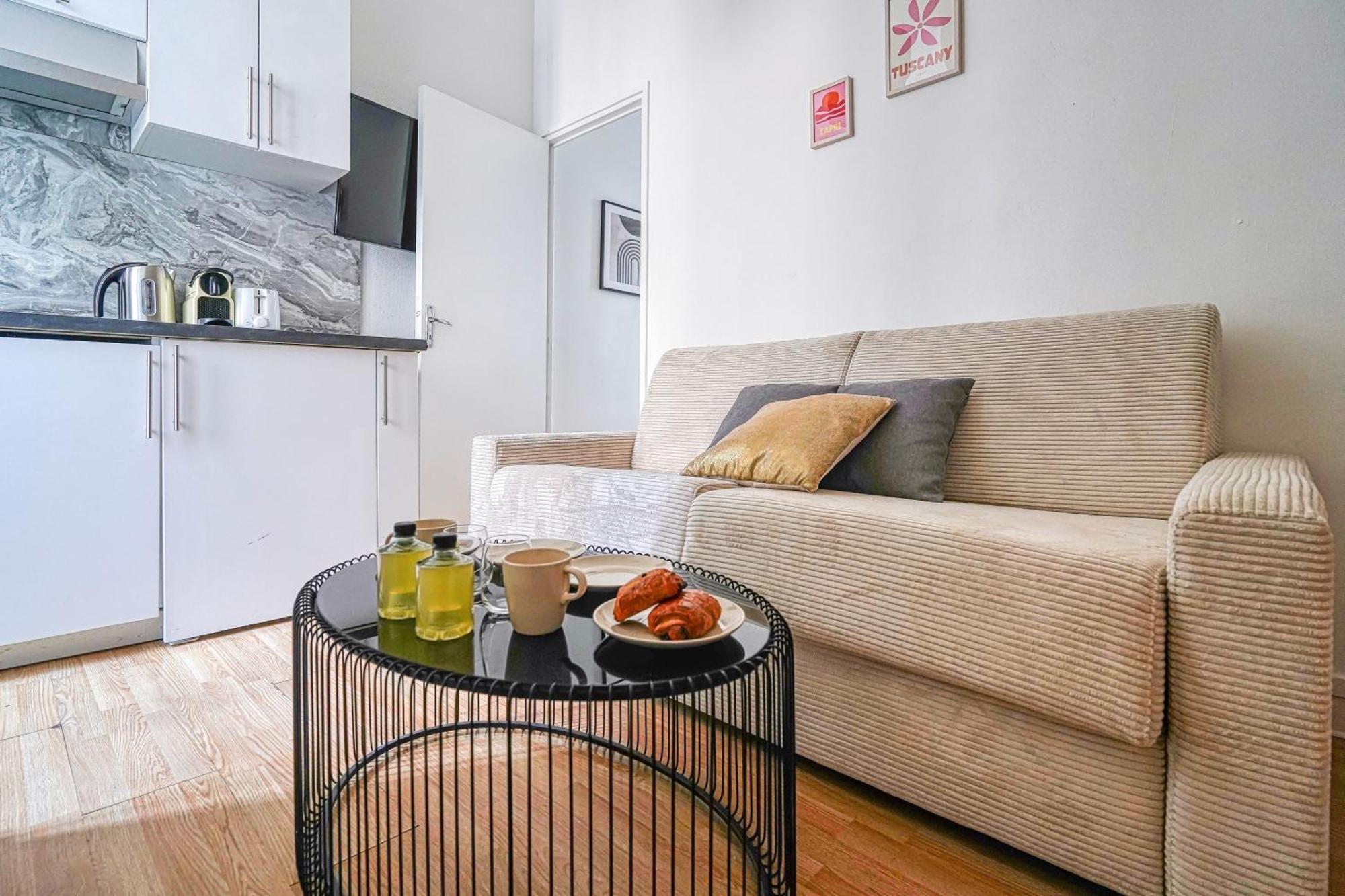Appartement Equipe Dans Le Quartier Montparnasse Paris Exterior foto
