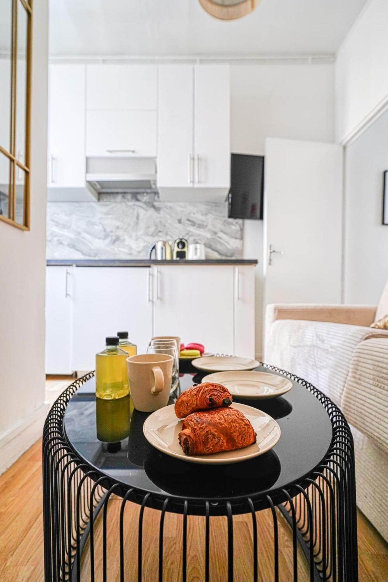 Appartement Equipe Dans Le Quartier Montparnasse Paris Exterior foto